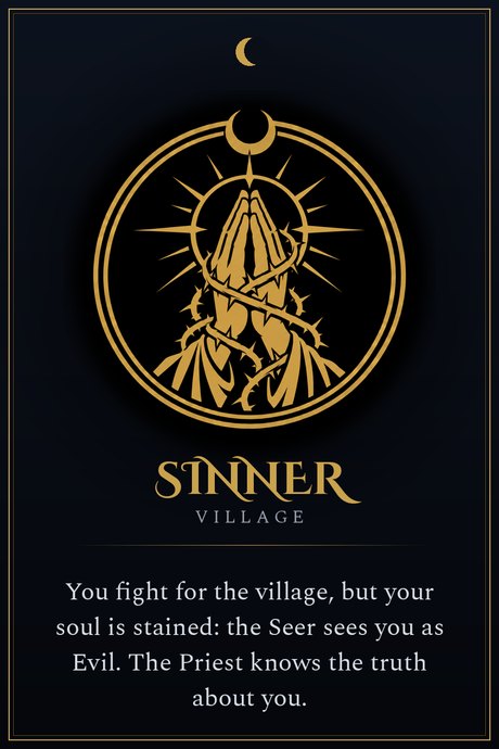 Sinner role card